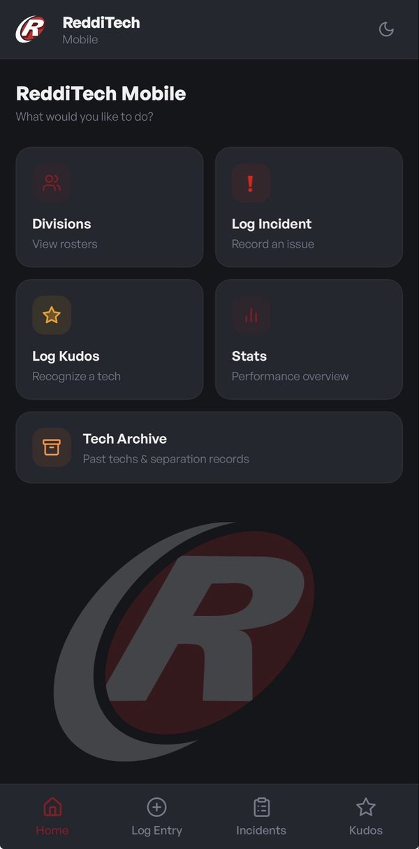 Reddi Tech Mobile screenshot